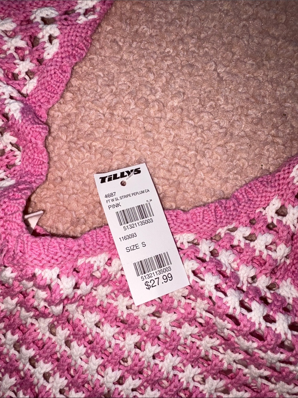 NWT crochet top - Picture 3 of 4